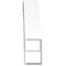 Ekena Millwork 5 1/2-in. W x 22-in. D x 22-in. H Merced Architectural Grade PVC Knee Brace BRCP055X22X22MRC - alternate 5